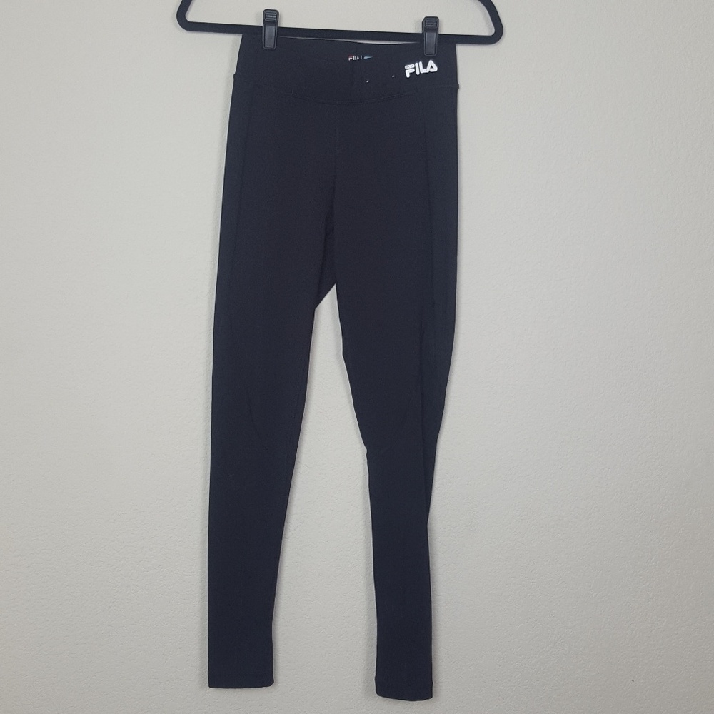 FILA》 Run legging with zipper detail